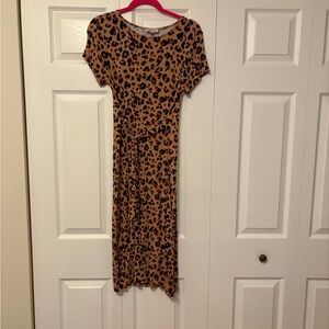LOFT Leopard Dress